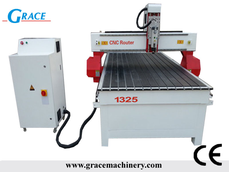 MDF and Plywood cutting cnc router with 4.5kw HSD spindle G1325